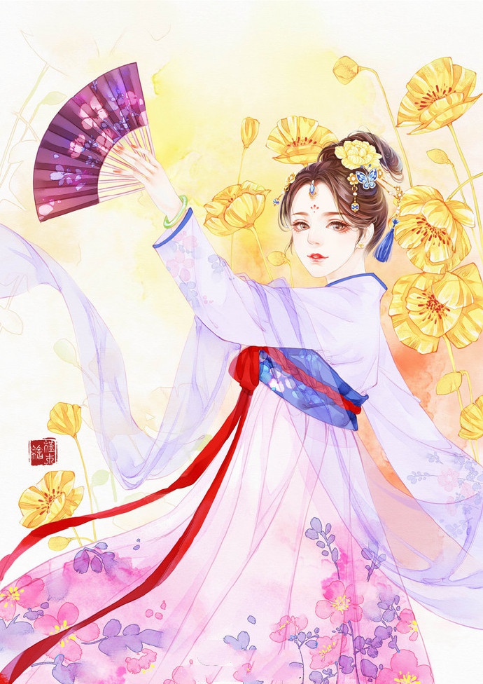 超美古風(fēng)女子圖集(38張)，高清古風(fēng)圖片欣賞
