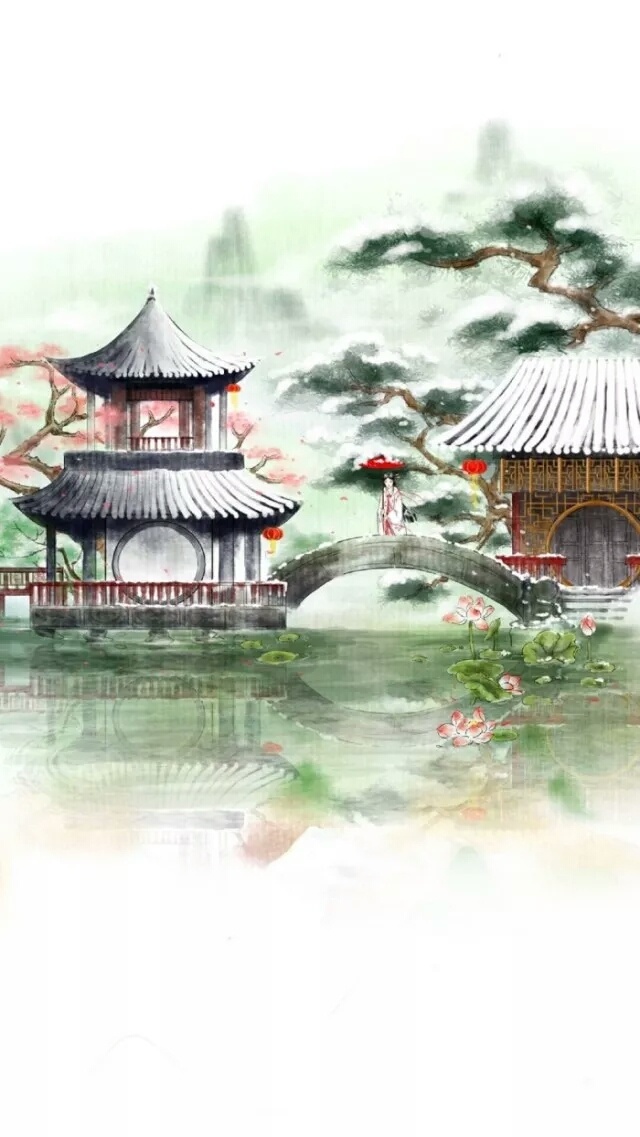 清新水墨風(fēng)情的古風(fēng)圖集，超有意境的古風(fēng)圖片