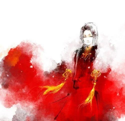 13款驚艷紅衣古風(fēng)圖片，唯美意境圖片!