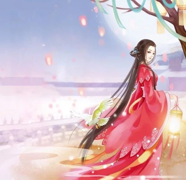 13款驚艷紅衣古風(fēng)圖片，唯美意境圖片!