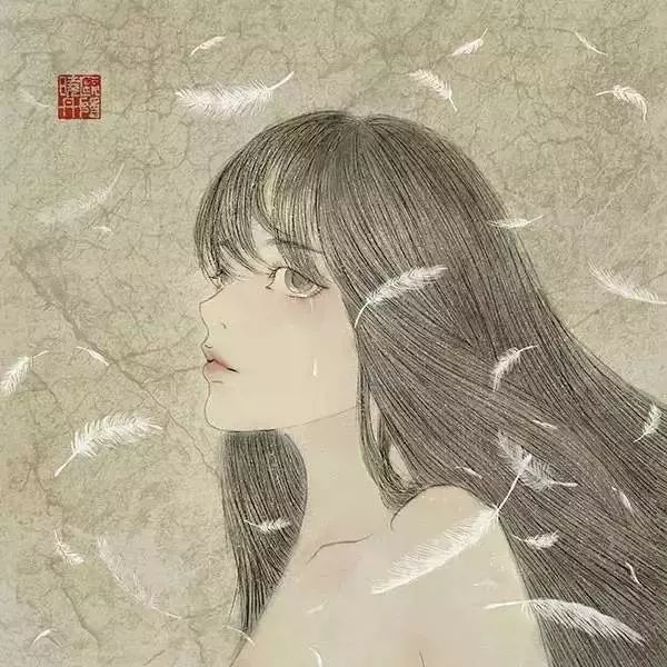 自帶仙氣的手繪插畫，古典與現(xiàn)代的巧妙結(jié)合