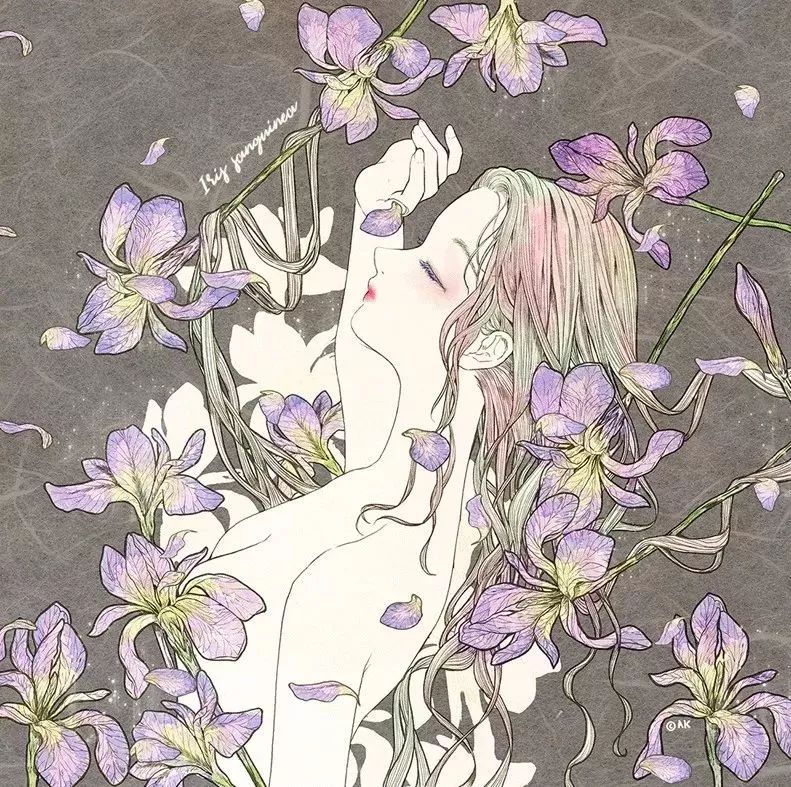 好美的水彩插畫，夢幻奇妙的插畫設計