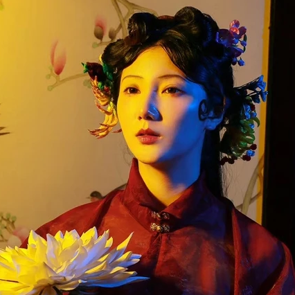 典雅梅花女生頭像，唯美古風(fēng)真人頭像