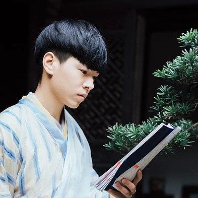 文藝書生男生頭像，唯美古風(fēng)真人頭像