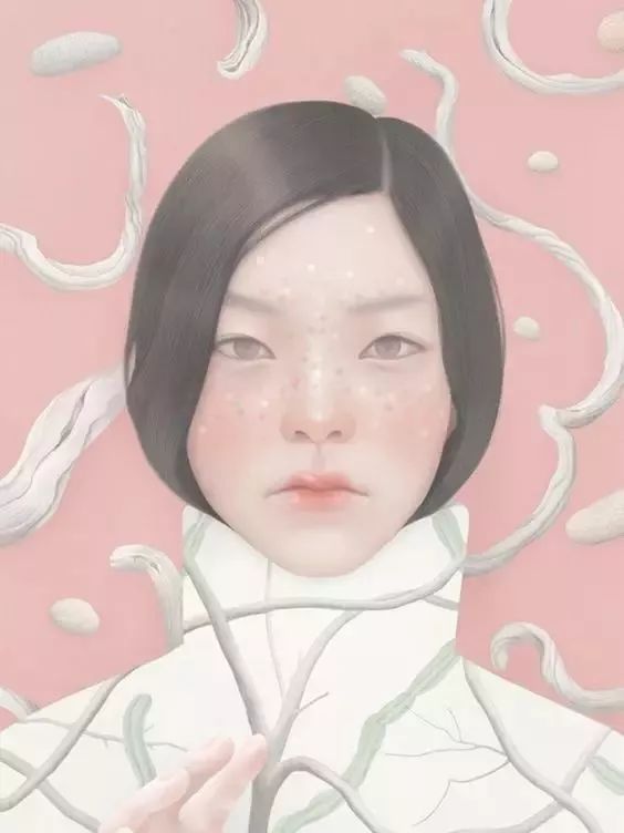 風(fēng)格獨(dú)特的插畫圖片，時(shí)尚清新色調(diào)手繪插畫