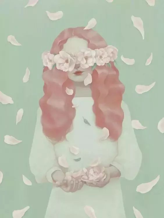 風(fēng)格獨(dú)特的插畫圖片，時(shí)尚清新色調(diào)手繪插畫