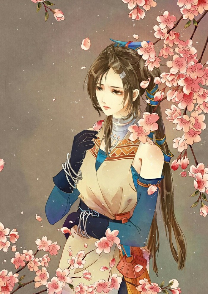 令人鼻酸的精美插畫，中國風(fēng)手繪插畫