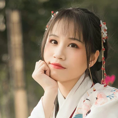 清新可愛漢服女生頭像，唯美古風(fēng)真人頭像