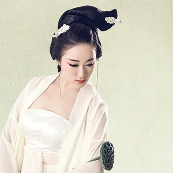 清新藕風輕女生頭像，唯美古風真人頭像