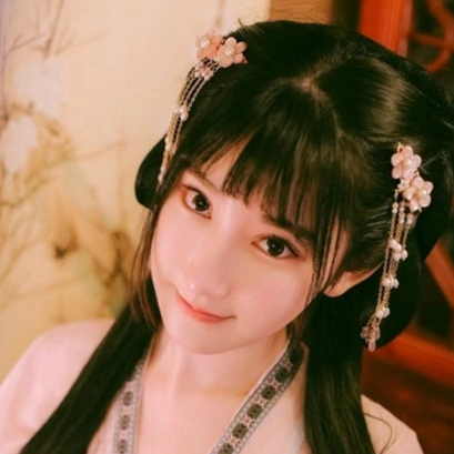 清新淡雅漢服閨蜜頭像，唯美古風(fēng)真人頭像