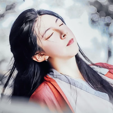 冰雪柔情少女頭像，唯美古風(fēng)真人頭像