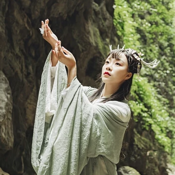 時尚中國風唯美古風少女真人頭像